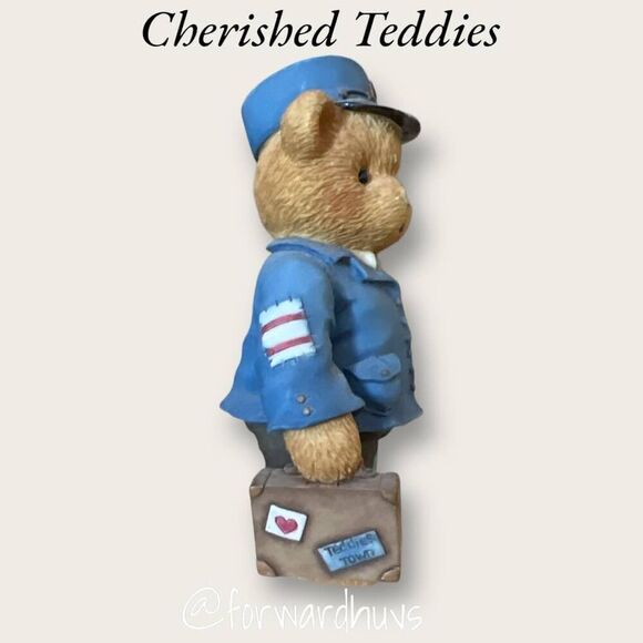 Enesco Cherished Teddies "Lloyd" Charter Member 1997 Membearship Figurine - Picture 3 of 8